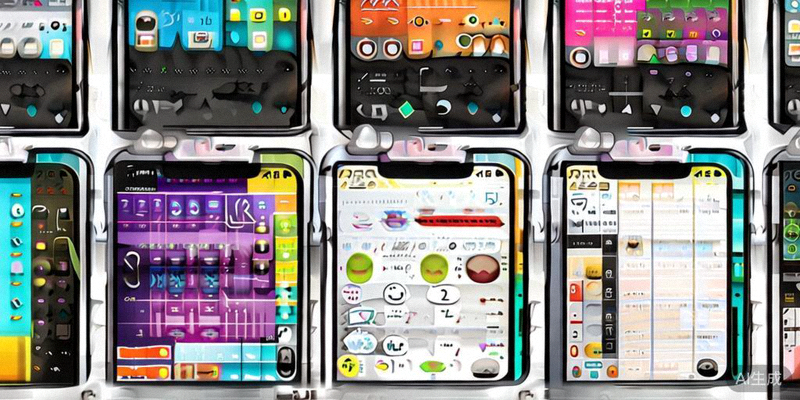 多部手机屏幕展示不同语言版本的社交娱乐应用界面